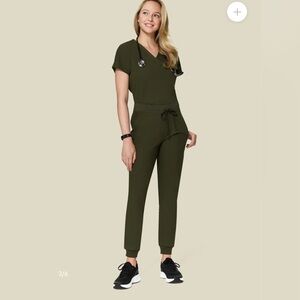 Mandala Scrub set, Olive XXL/XXXL